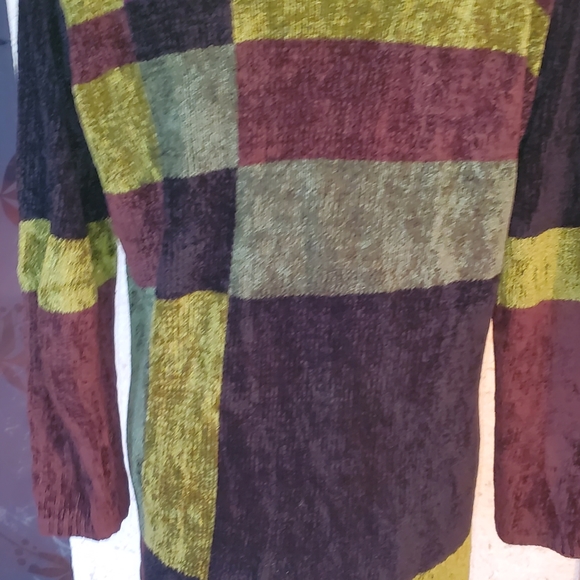 Sweater multicolored asymmetrical. Size ps - Picture 3 of 4